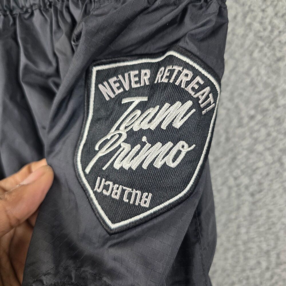 Primo Fight Wear "Black Panther II" Super Nylon Muay Thai Shorts Black Size S - Picture 5 of 11